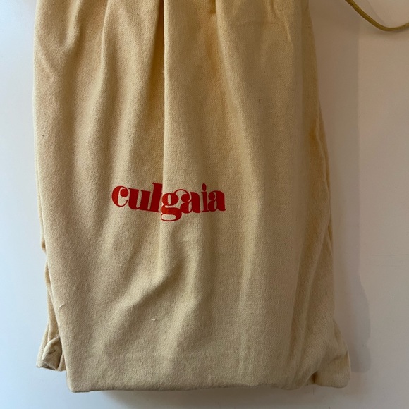 Cult Gaia Slyva Shoulder Bag in White Pearl Speck with Chain Strap - Picture 7 of 8